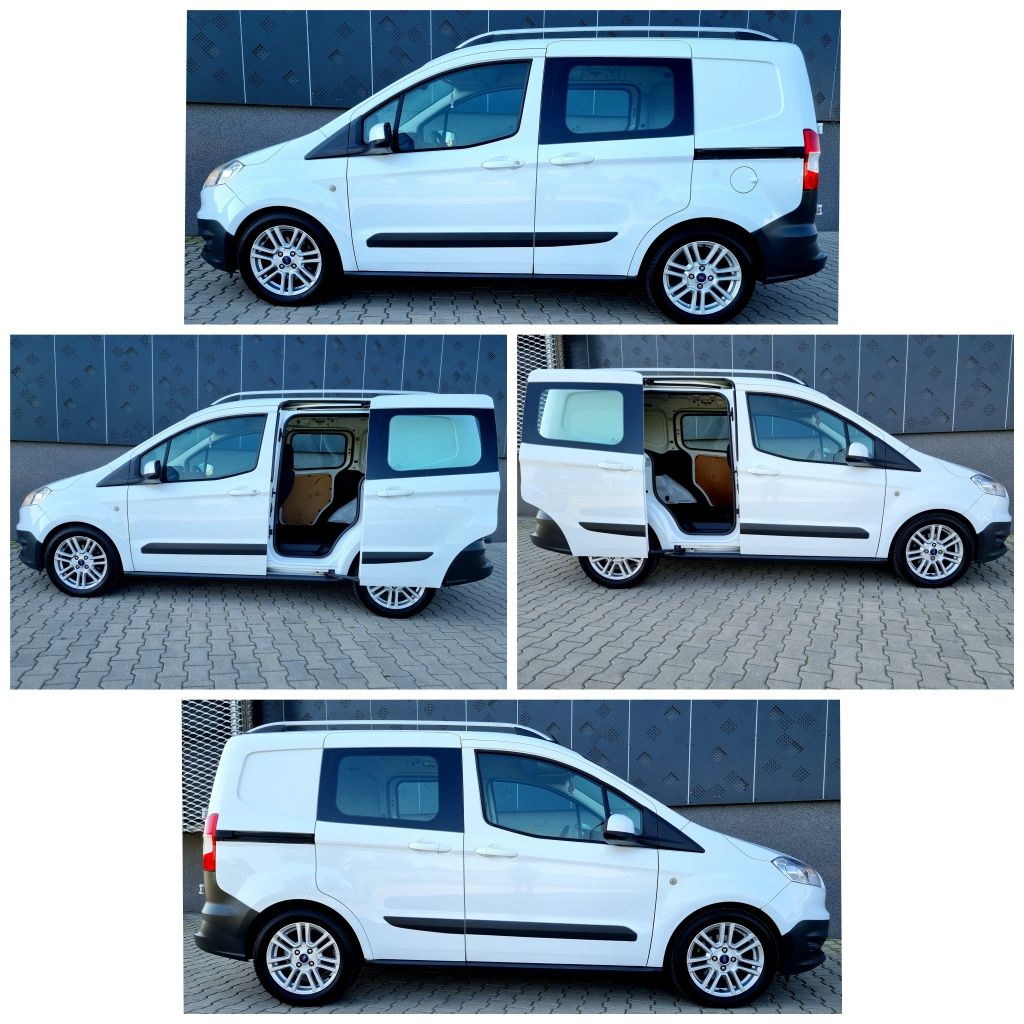 FORD TRANSIT COURIER 1.6 TDCi 95KM !!Klima,2x Drzwi!!Super Stan!!2015r