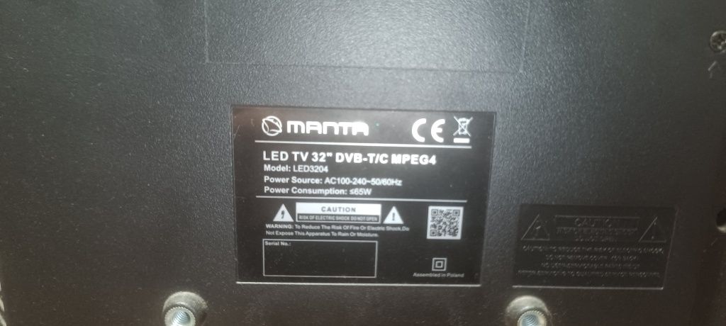 Telewizor lcd 32 manta