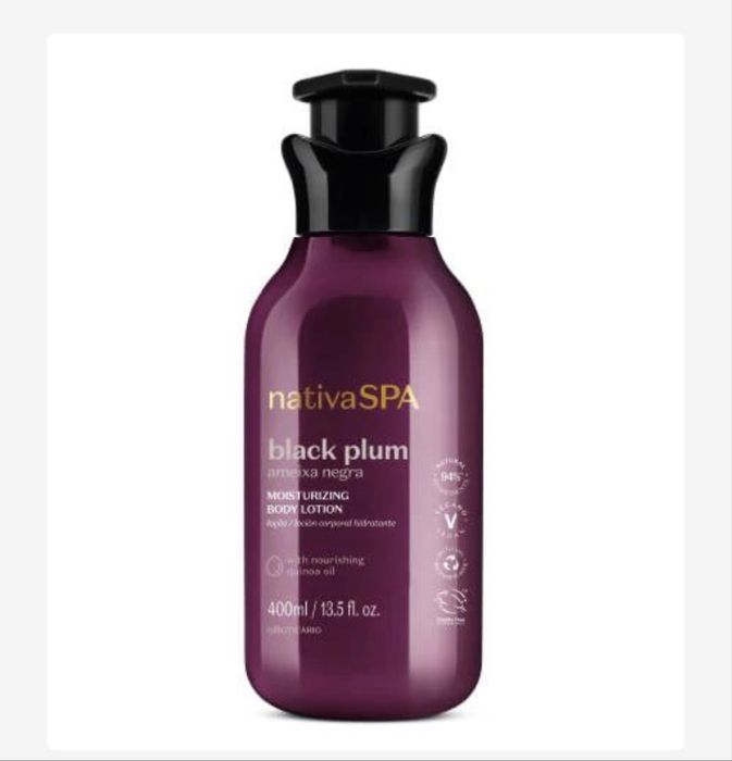 Loção Hidratante Nativa Spa Ameixa Negra, 400ml