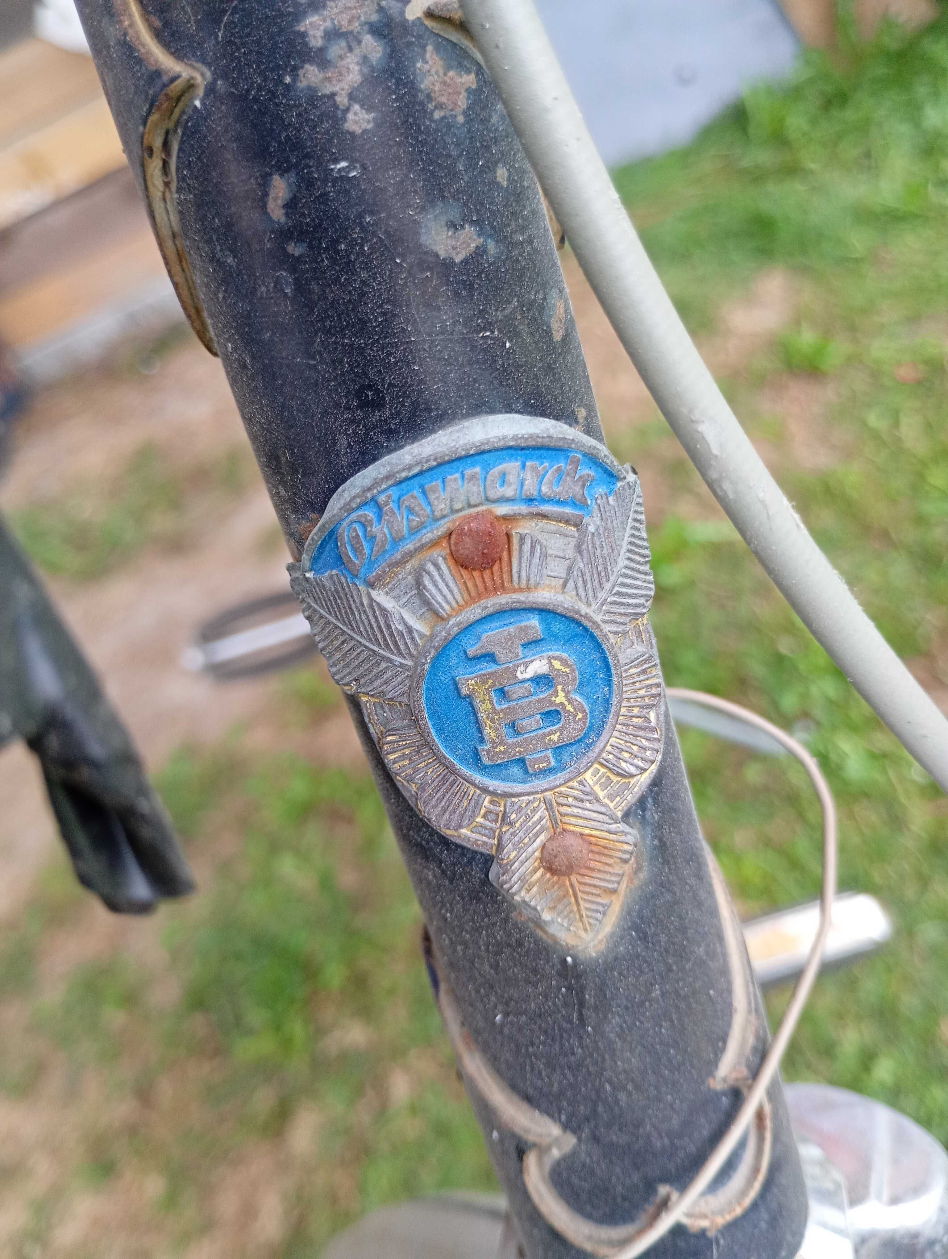 Stary rower Bismarck vintage
