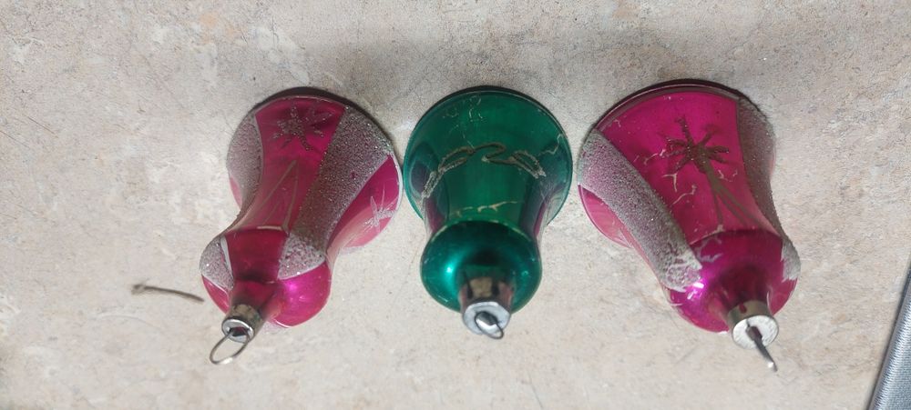 Bąbki choinkowe PRL