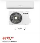 Ar Condicionado BECKEN 36 m² - 18000 BTU - Branco)