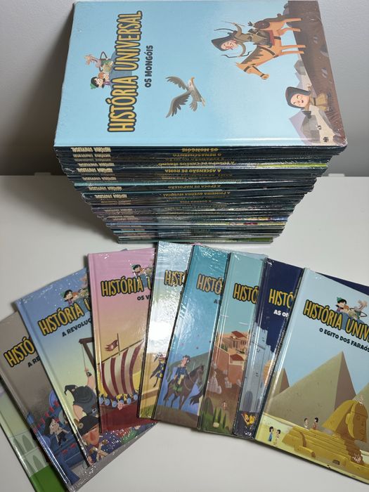 Coleção completa - História Universal - 45 Livros (Novo/Selado)