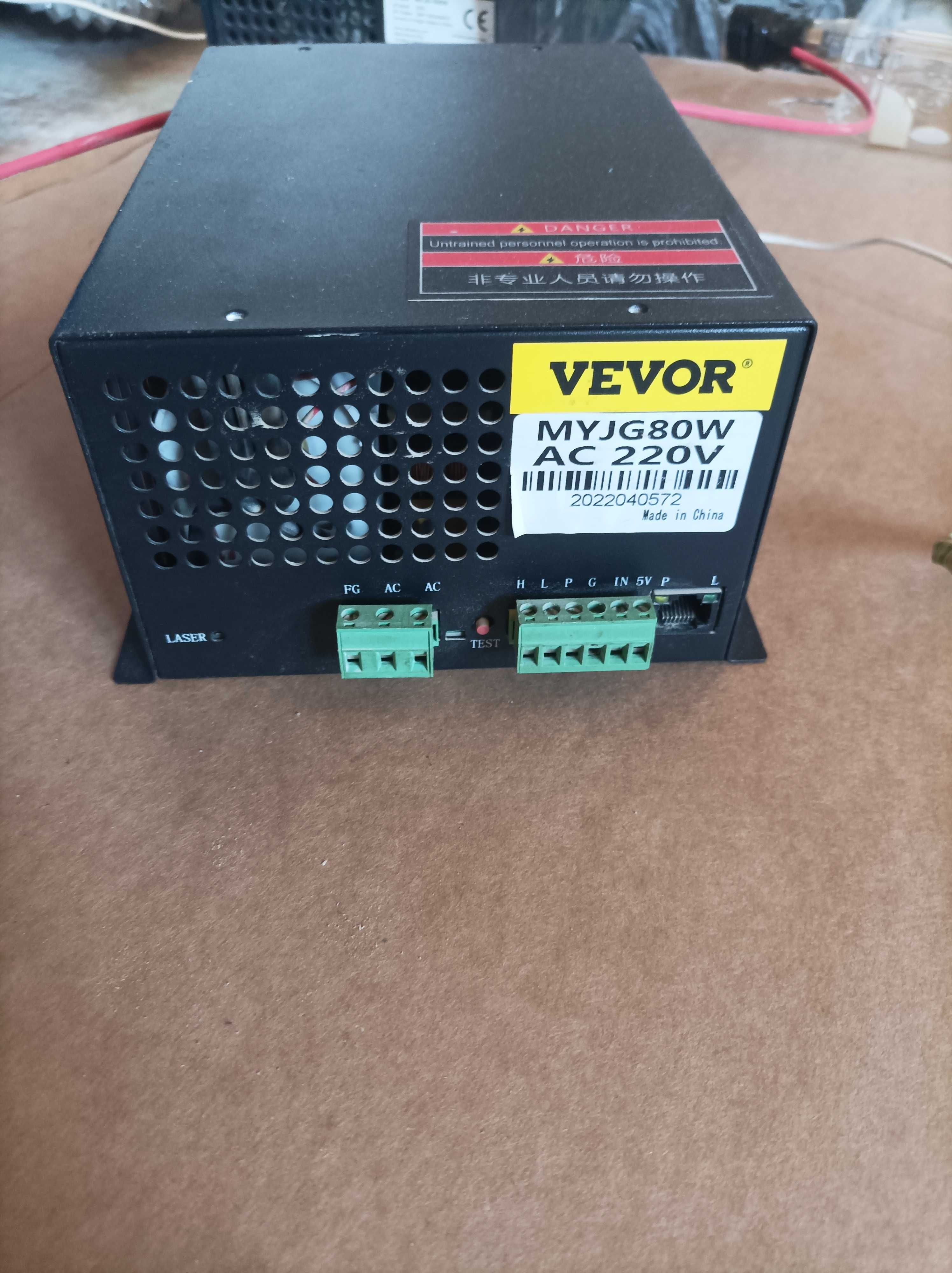 Zasilacz vevor myjg80w laser co2