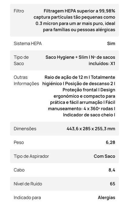 Aspirador rowenta silencioso