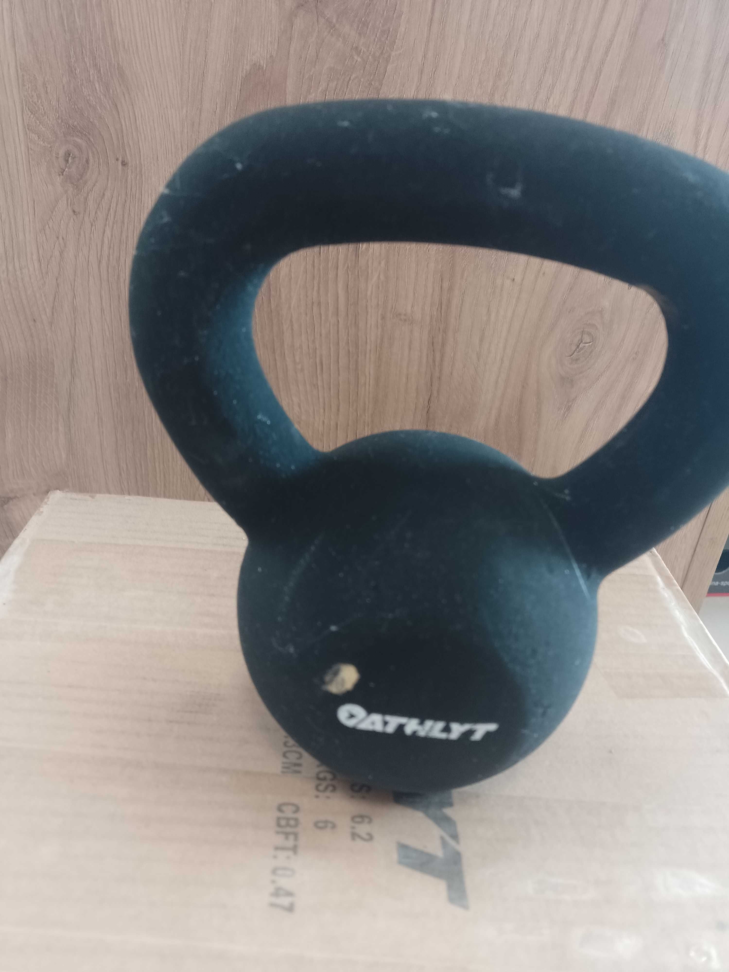 Żeliwny kettlebell