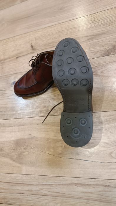 Berwick 1707 Goodyear Welted split-toe туфлі оригінал ідеал