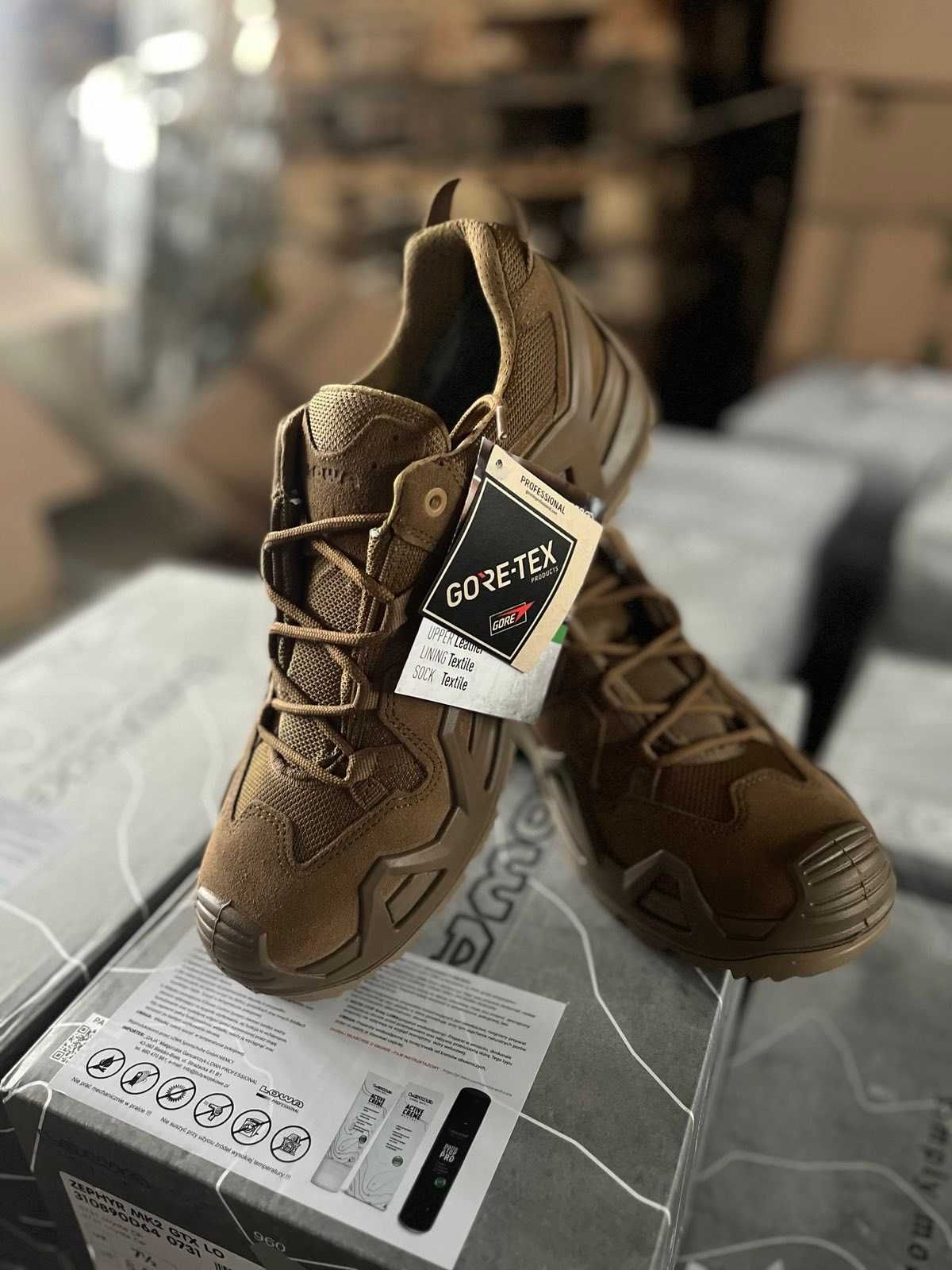 Тактичні кросівки черевики LOWA ZEPHYR GTX® LO MK2 Coyote
