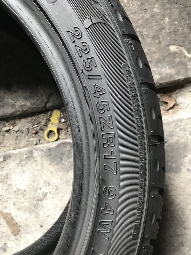 225/45R17R17 SANNY SN3970. 2 шт