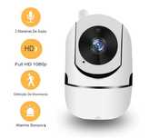 Camera Sem Fios Wifi 1080P Detetor Movimento Visao Noturna