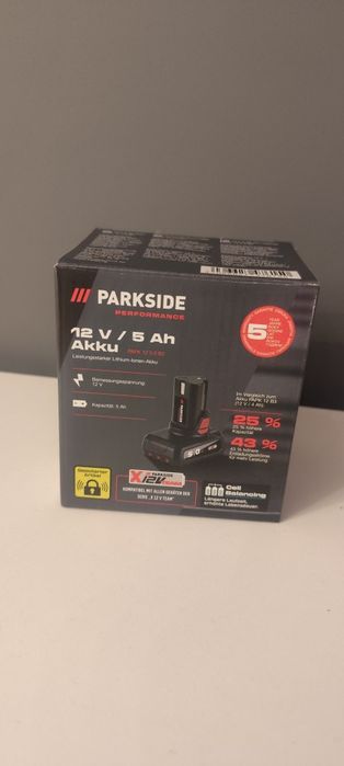 Parkside akumulator 12v 5ah.