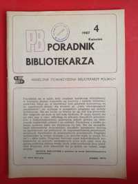 Poradnik Bibliotekarza, nr 4/1987, kwiecień 1987