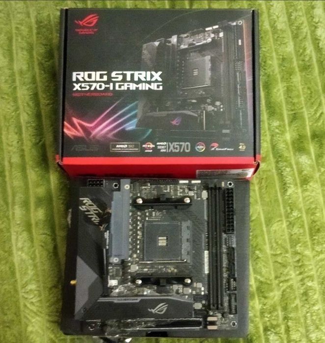 материнская плата am4 ASUS ROG STRIX X570-I Gaming mini-ITX