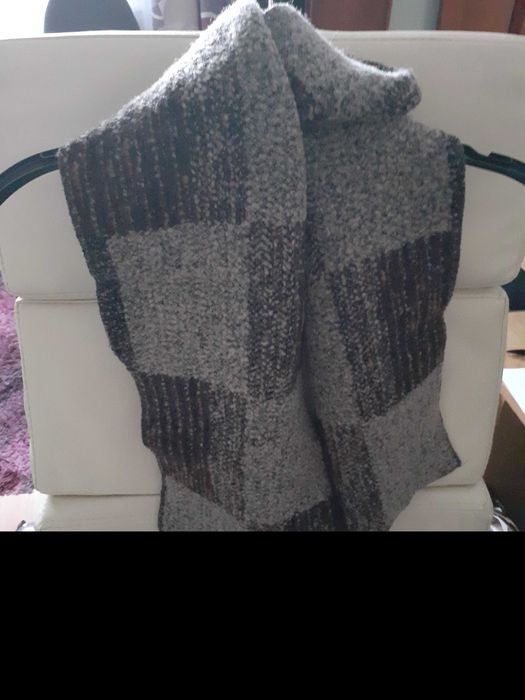 Szalik damski zimowy, wełniany