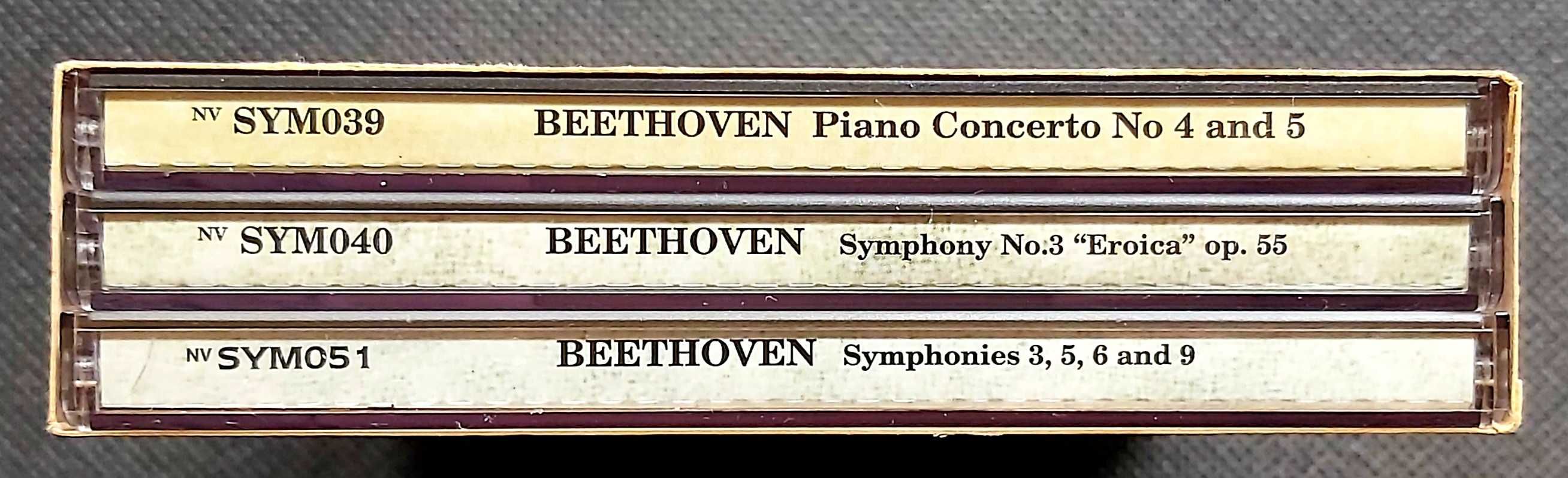 3 CD Box Beethoven/ Symfonie, Koncerty fortepianowe