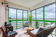 Apartamento com vista para a   barrinha