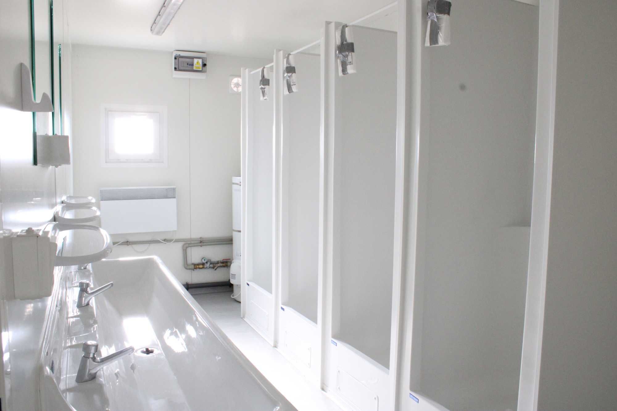 Kontener Sanitarny MZ 20 - prysznice i umywalka