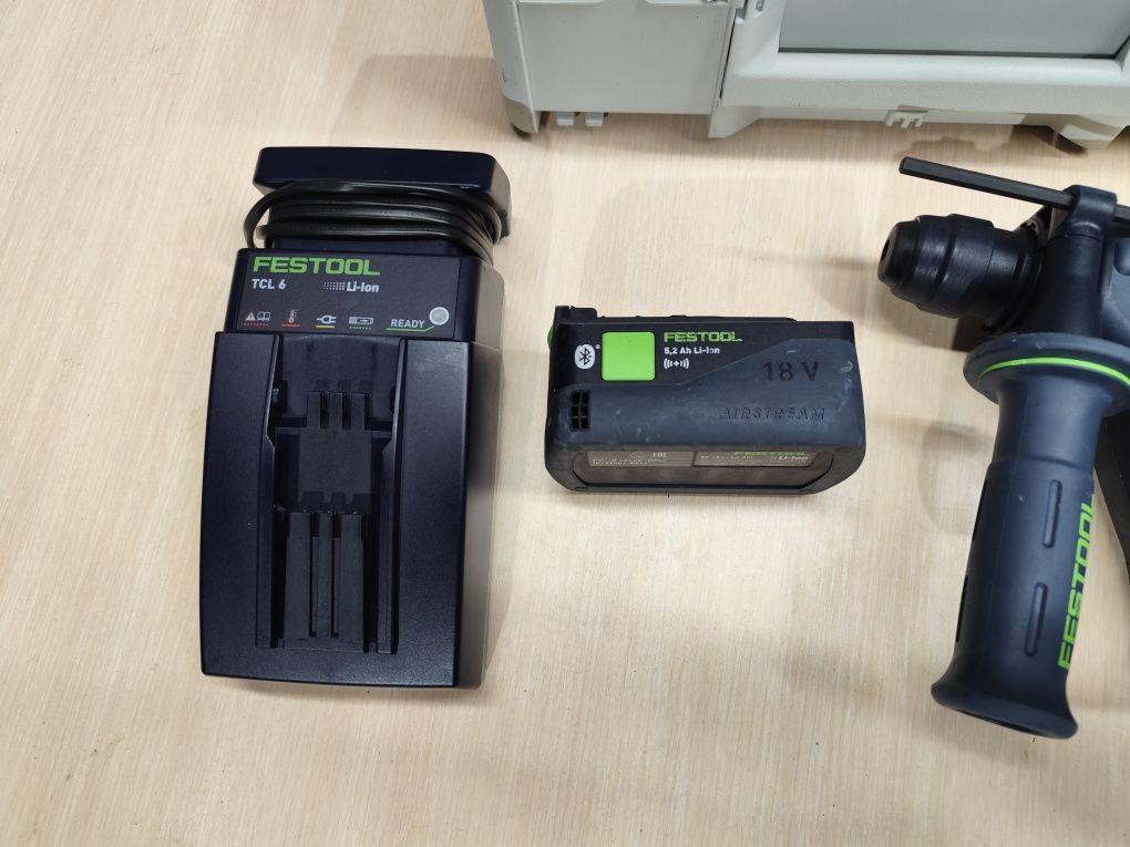 Festool BHC 18 безщітковий акумуляторний перфоратор Фестул оригінал