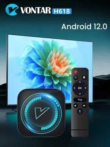 VONTAR H618 8K 4/64 приставка 8K Android 12 Smart TV медіаплеєр