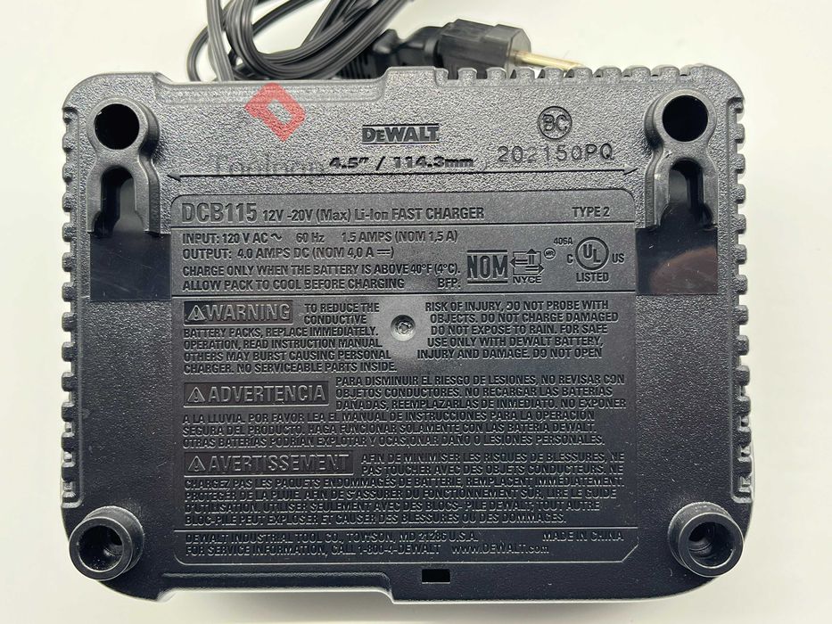 Зарядное устройство DeWALT DCB115/В наличии!