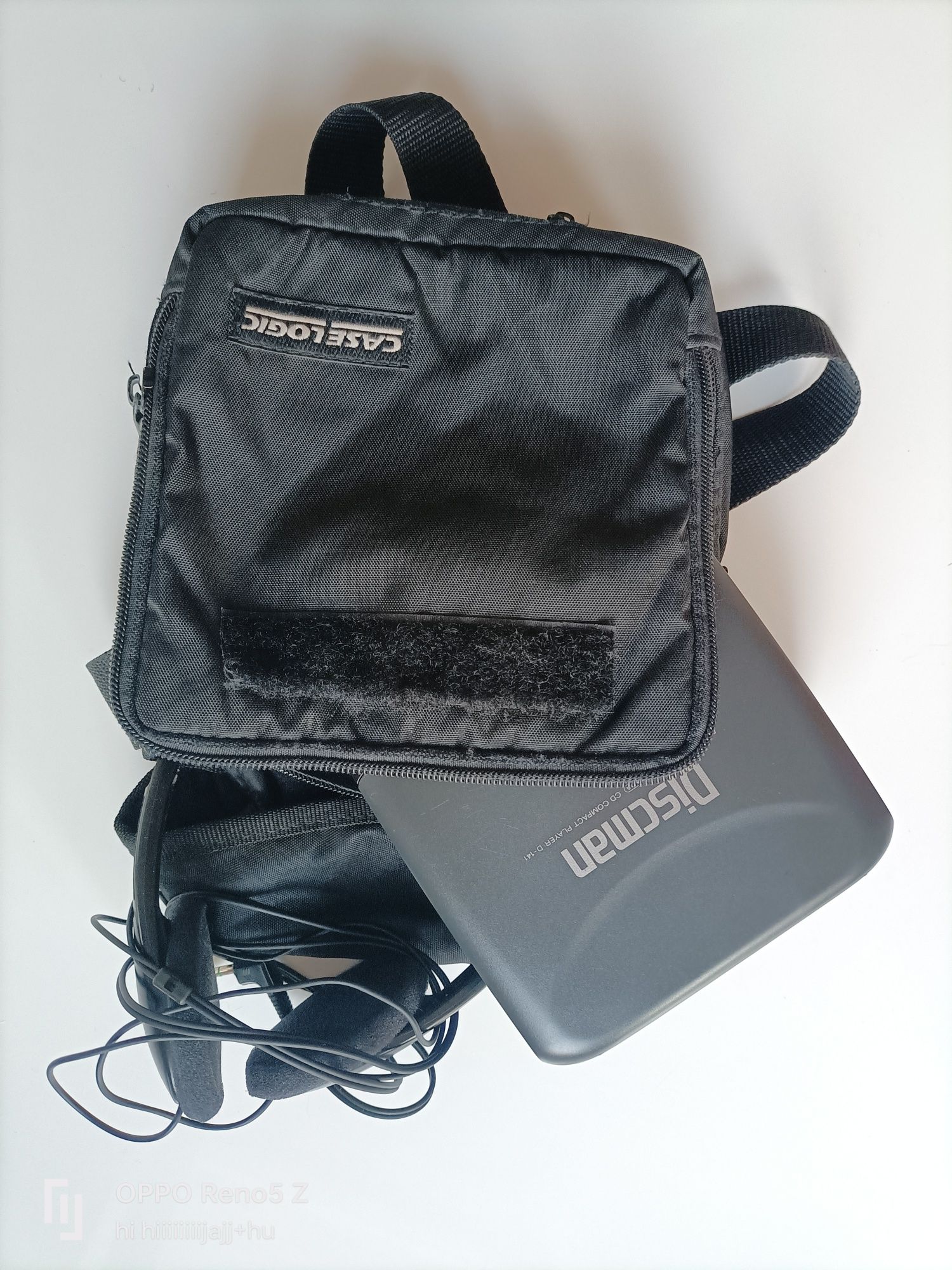 Discman (CD Walkman) Sony D-141 Słuchawki Sony MDR-023 Głośniki Sony