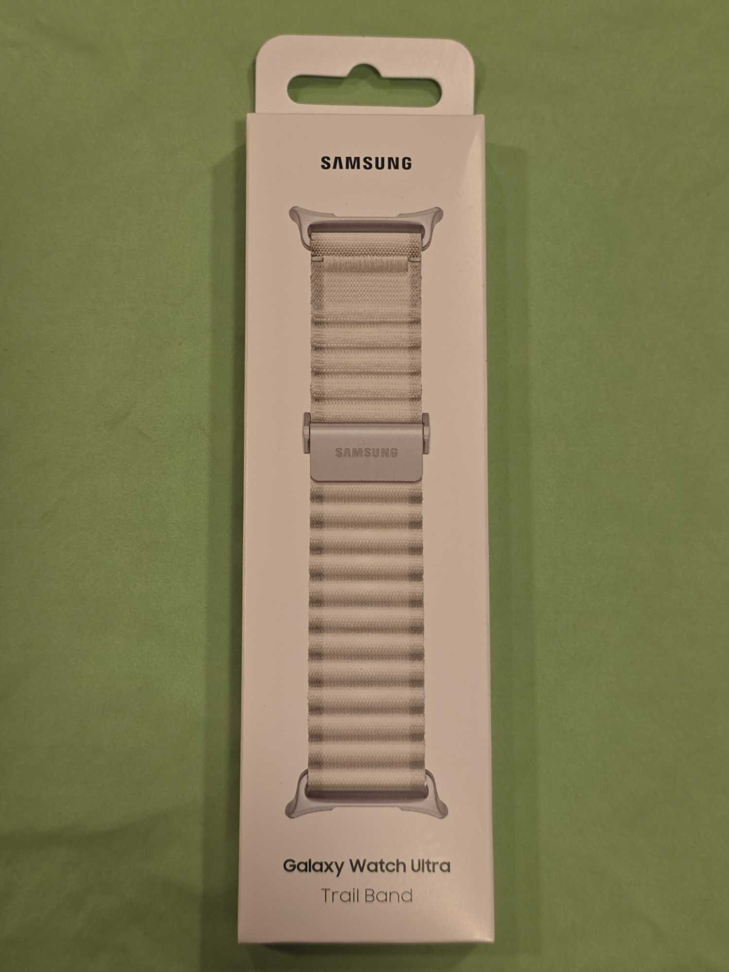 Pulseira Samsung Trial Band Branca para Watch Ultra (nova e selada)