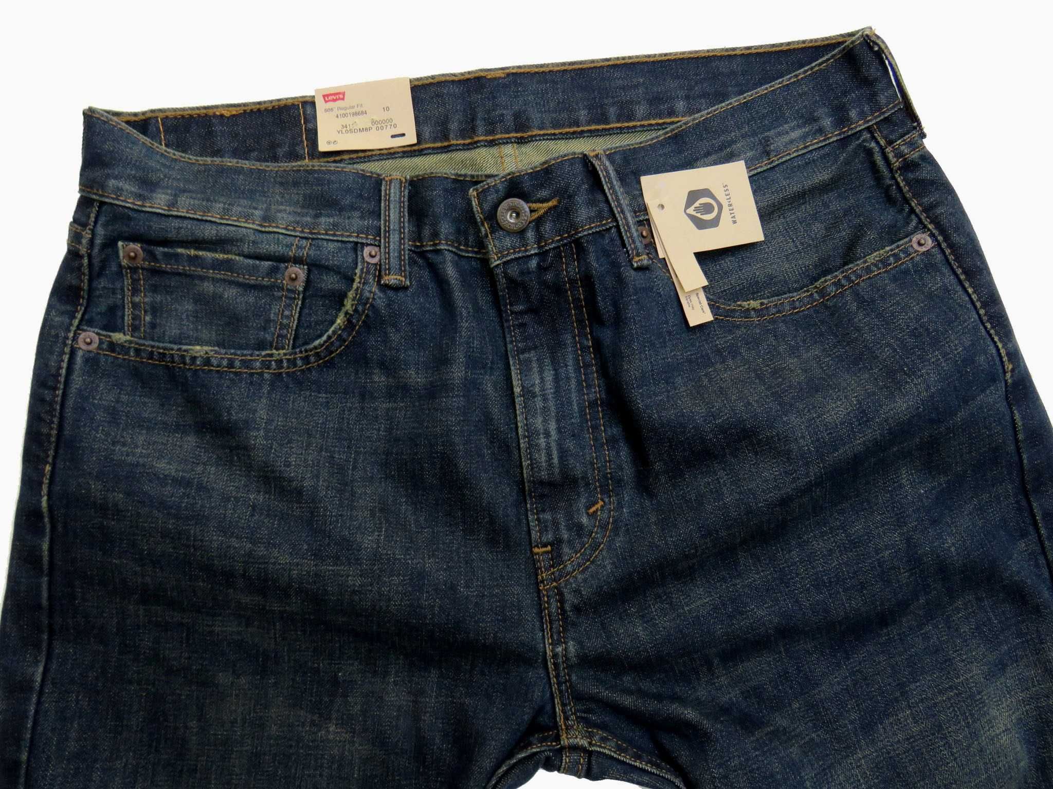 Levi's 505 Regular LEVIS Oryginalne Spodnie Jeansy W33 L32 33/32