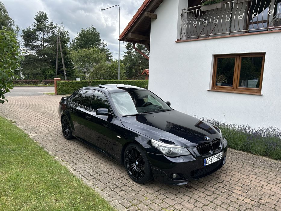 Bmw e60 530d lci automat polift 3.0 diesel m57 m pakiet edition full