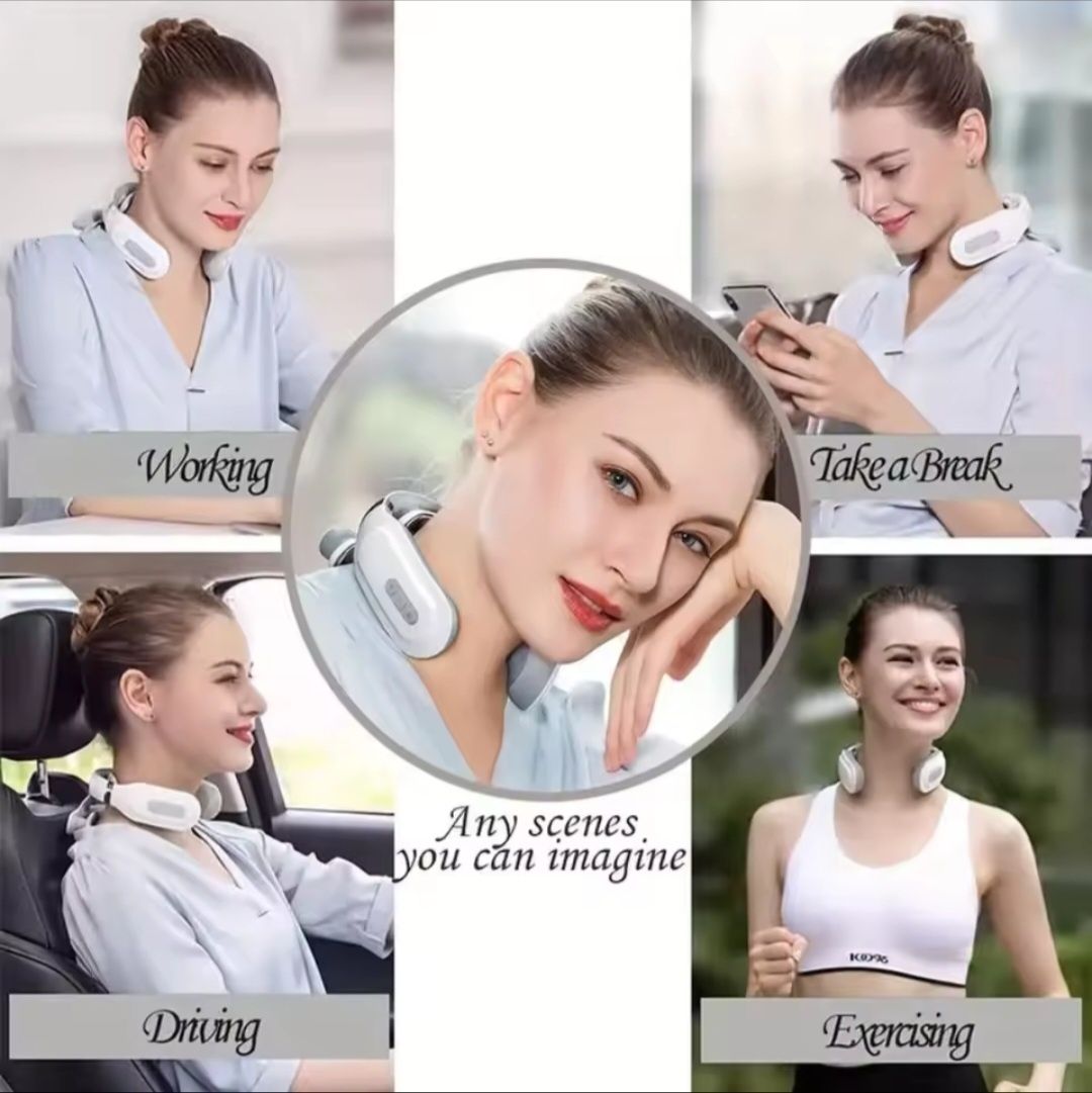 Портативный массажер для шеи и спины