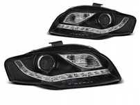Reflektory Lampy Black Tuning Audi a4 b7 8e 2004-