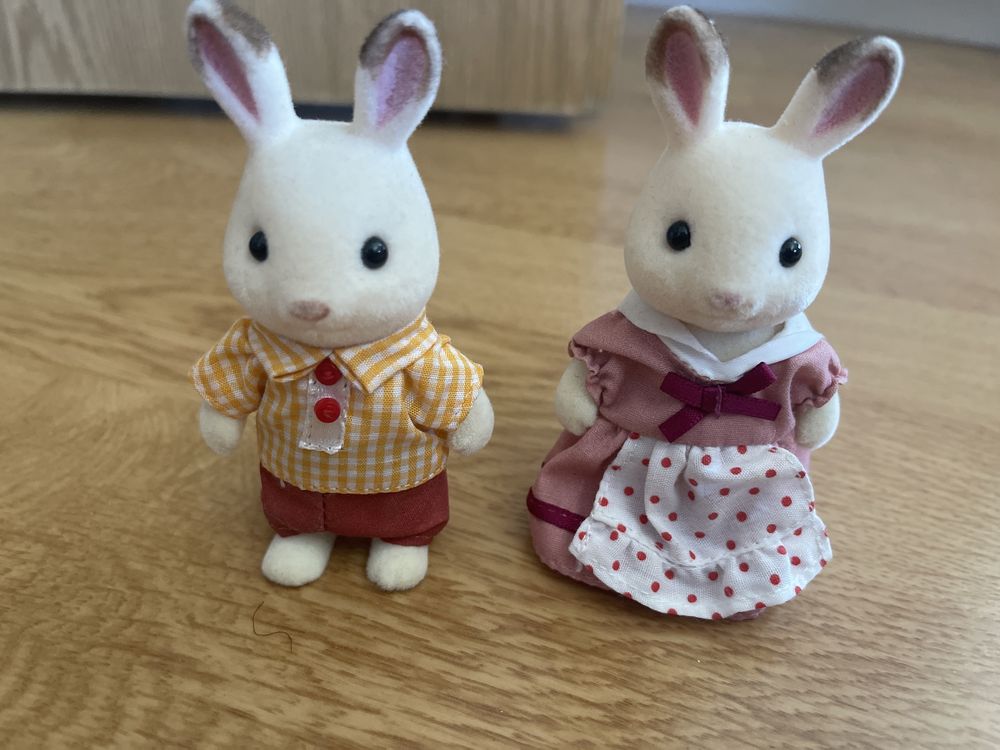 Sylvanian Families - Pai e mãe Coelho