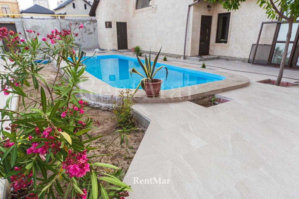 Новый дом 6 комнат подвал бассейн тихая Аркадия