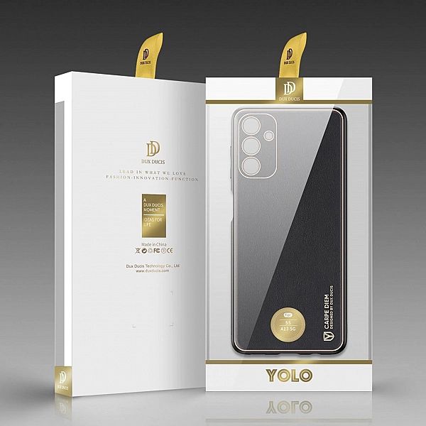 Dux Ducis Yolo eleganckie etui pokrowiec ze skóry ekologicznej Samsung