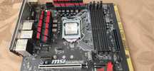 Motherboard MSI Z170A+i5 6600 +DDR 4 16gb.
MSI z170a gaming pro
+
Proc