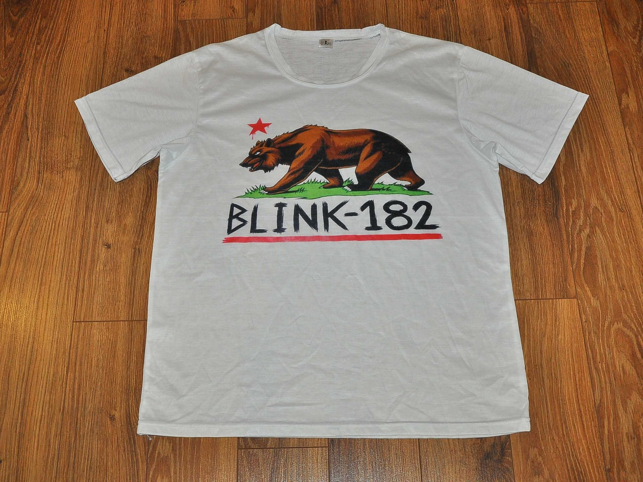 BLINK 182 - California Bear - koszulka rozm.L + GRATIS CD