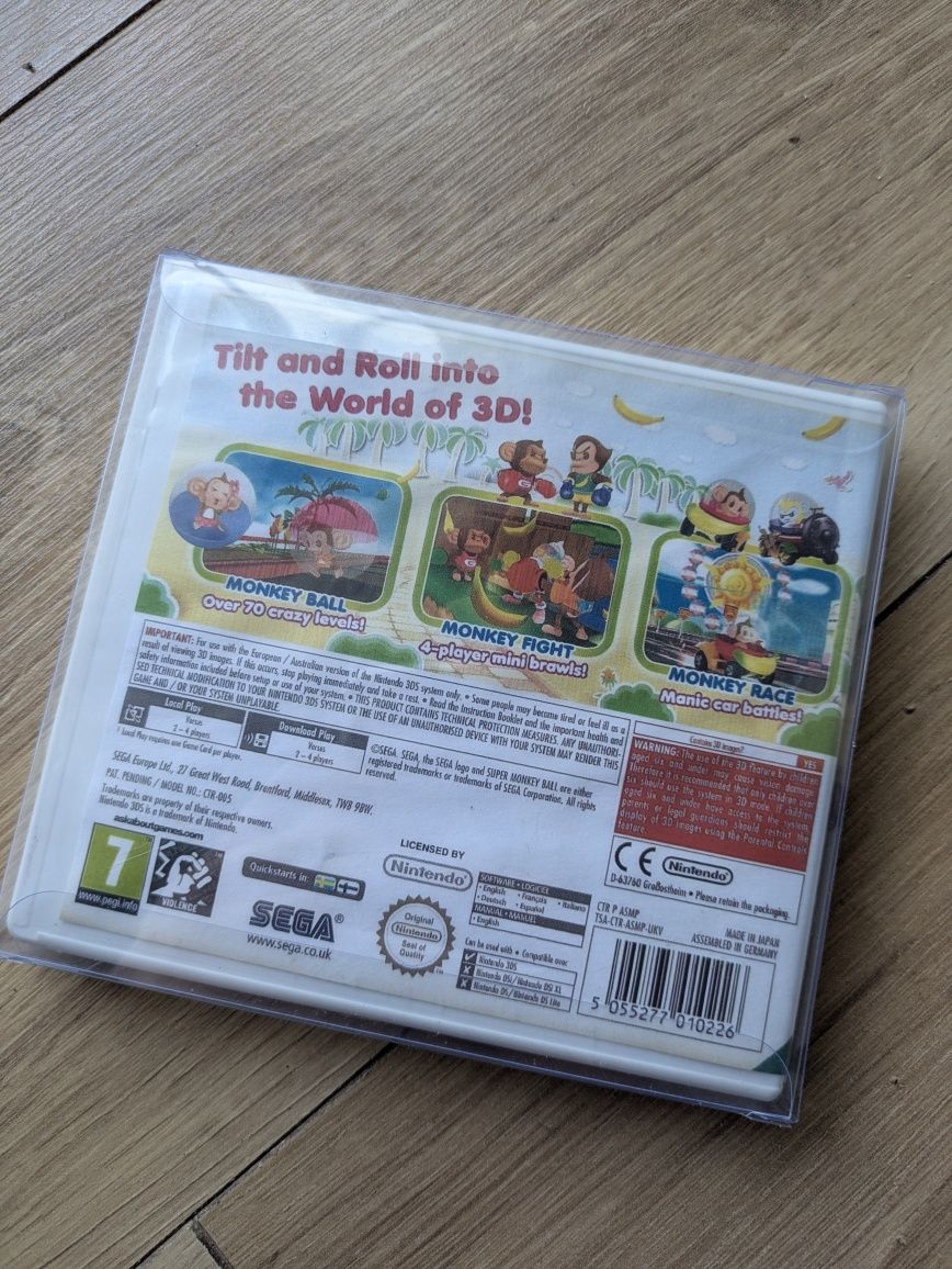 Super Monkey Ball 3D / Nintendo 3ds