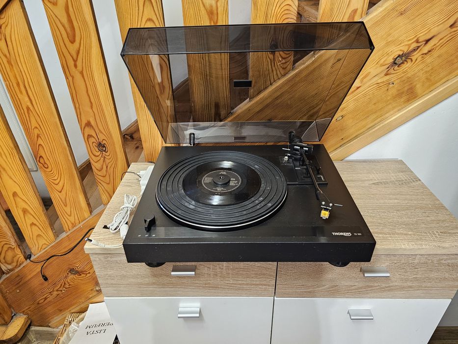 Gramofon Thorens Td 180 zadbany, karton