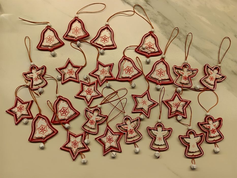 Enfeites de árvore de natal