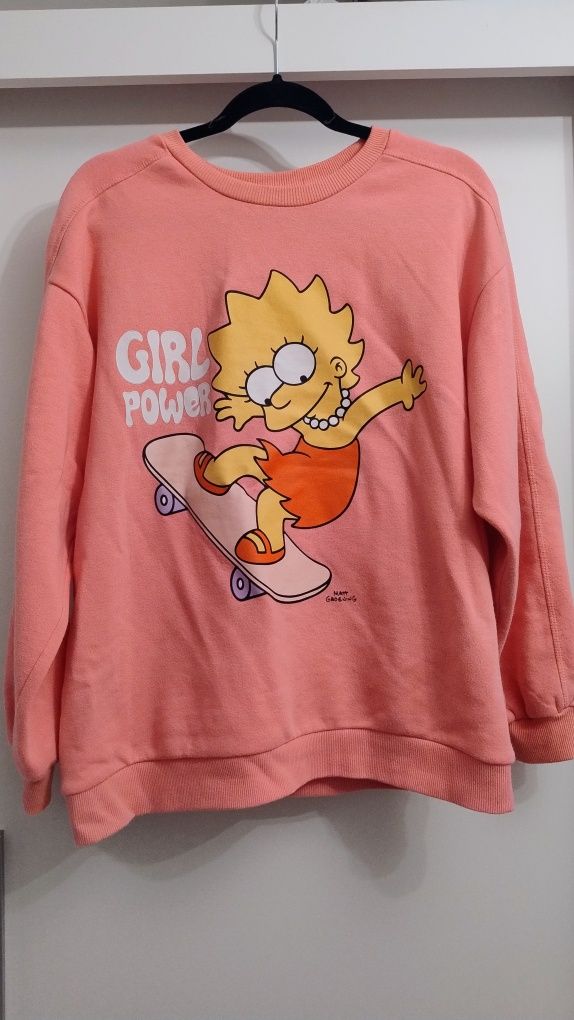 The Simpsons Simpson Simpsonowie różowa bluza rozm. 42