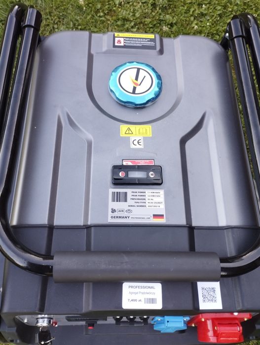 Agregat prądotwórczy sulgverd, na siłę