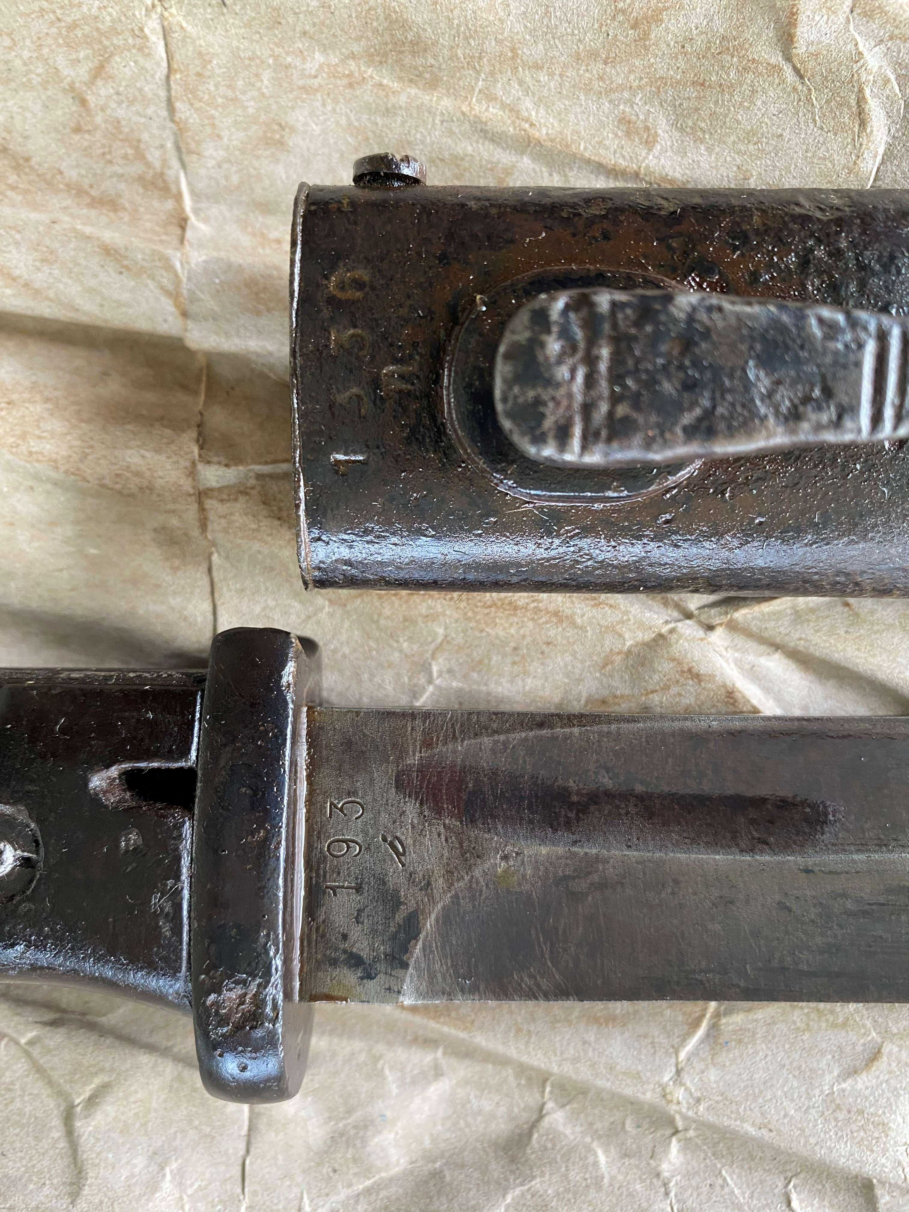 Niemiecki bagnet, mauser wehrmacht, kar98k