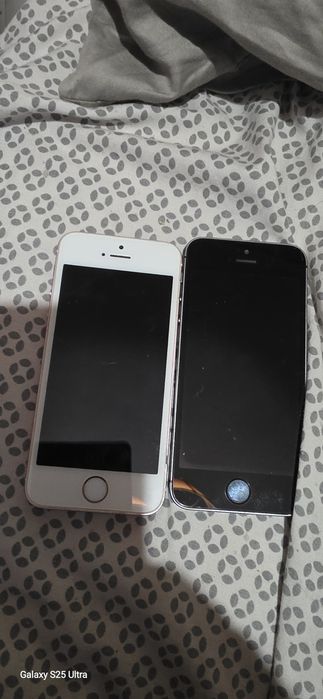 2 iphones se e 5s