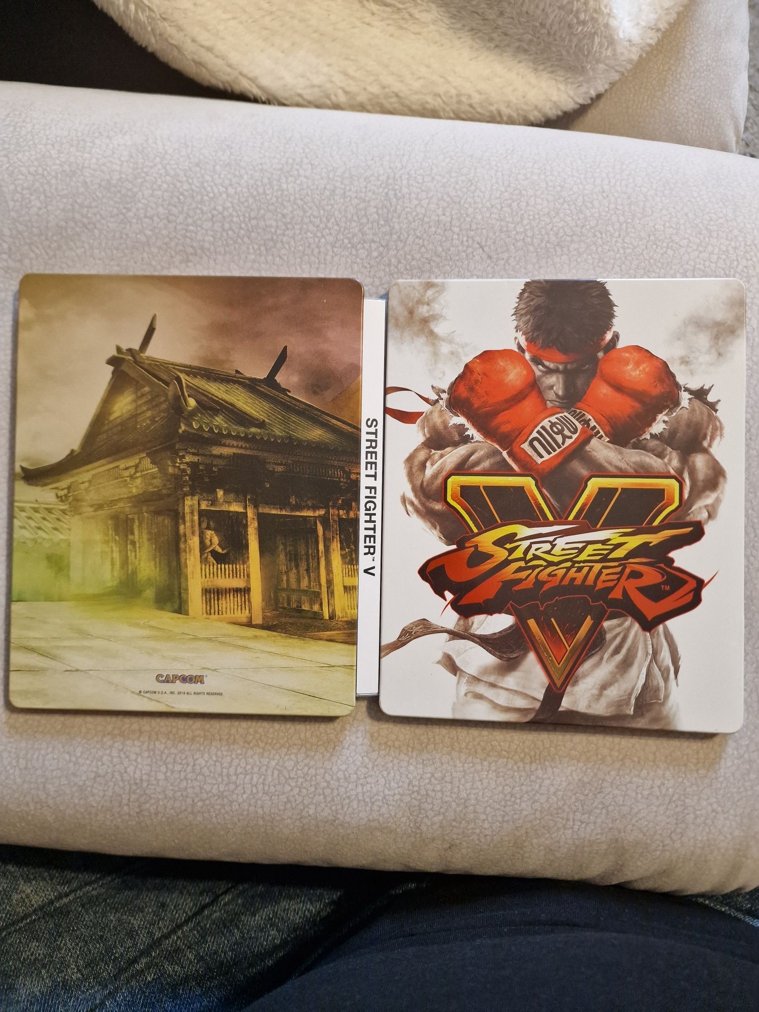 Street Fighter V steelbook limited edition ps4
