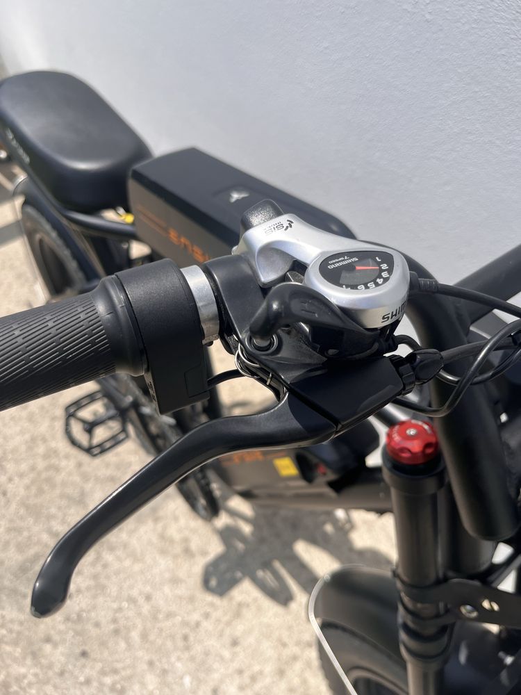 Bicicleta Eletrica Enguie M20 Dupla Bateria