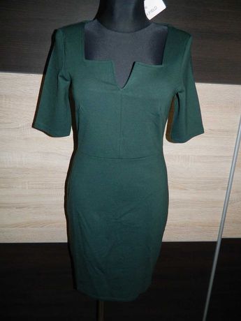 Anna Field elegancka sukienka zieleń roz 38