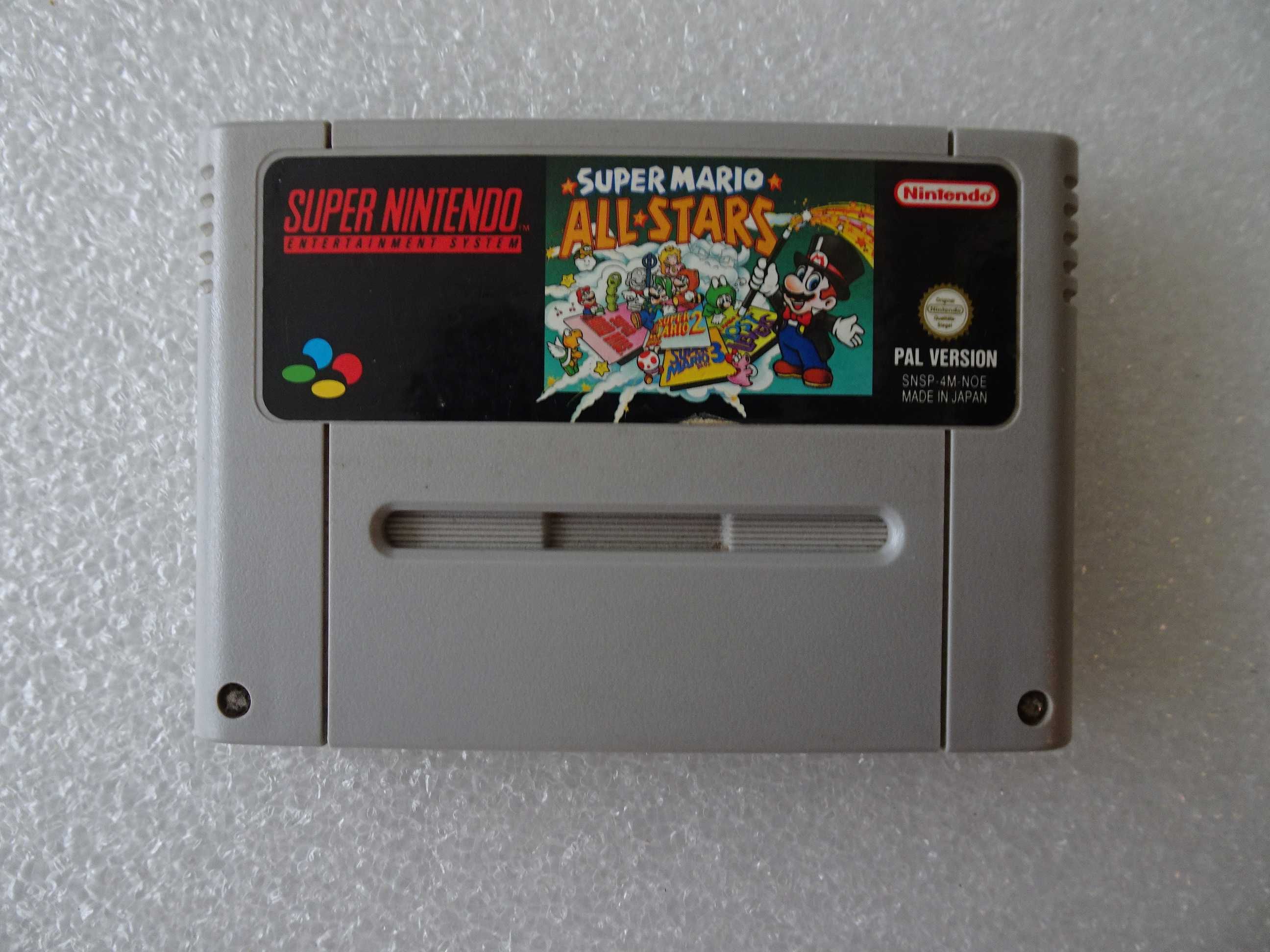 Jogo Super Nintendo SNES - Super Mario All Star -