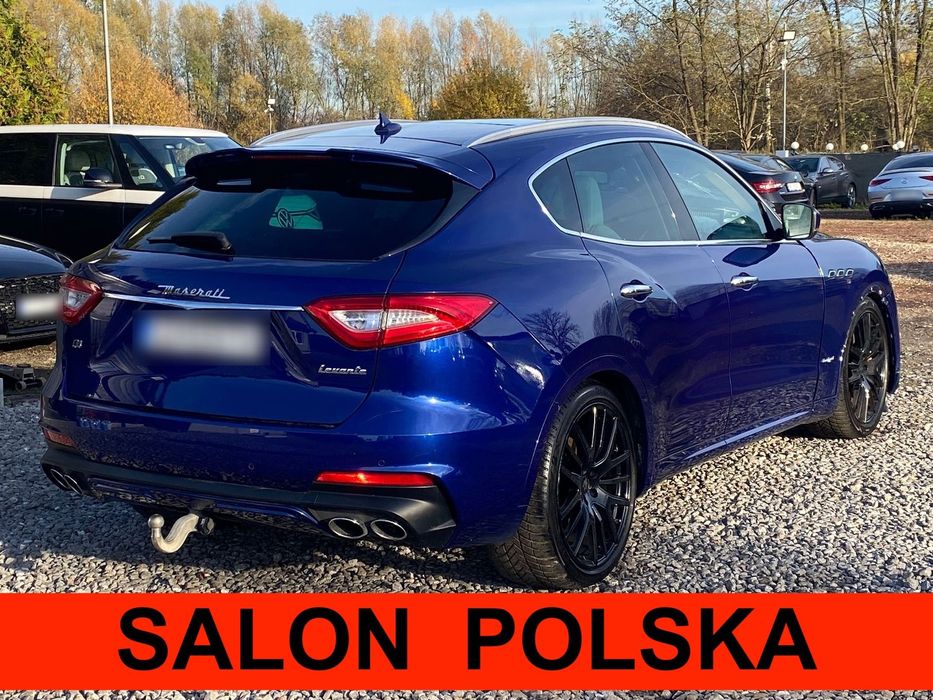 Maserati Levante Rej. 07/2019 Diesel GranSport Salon Polska