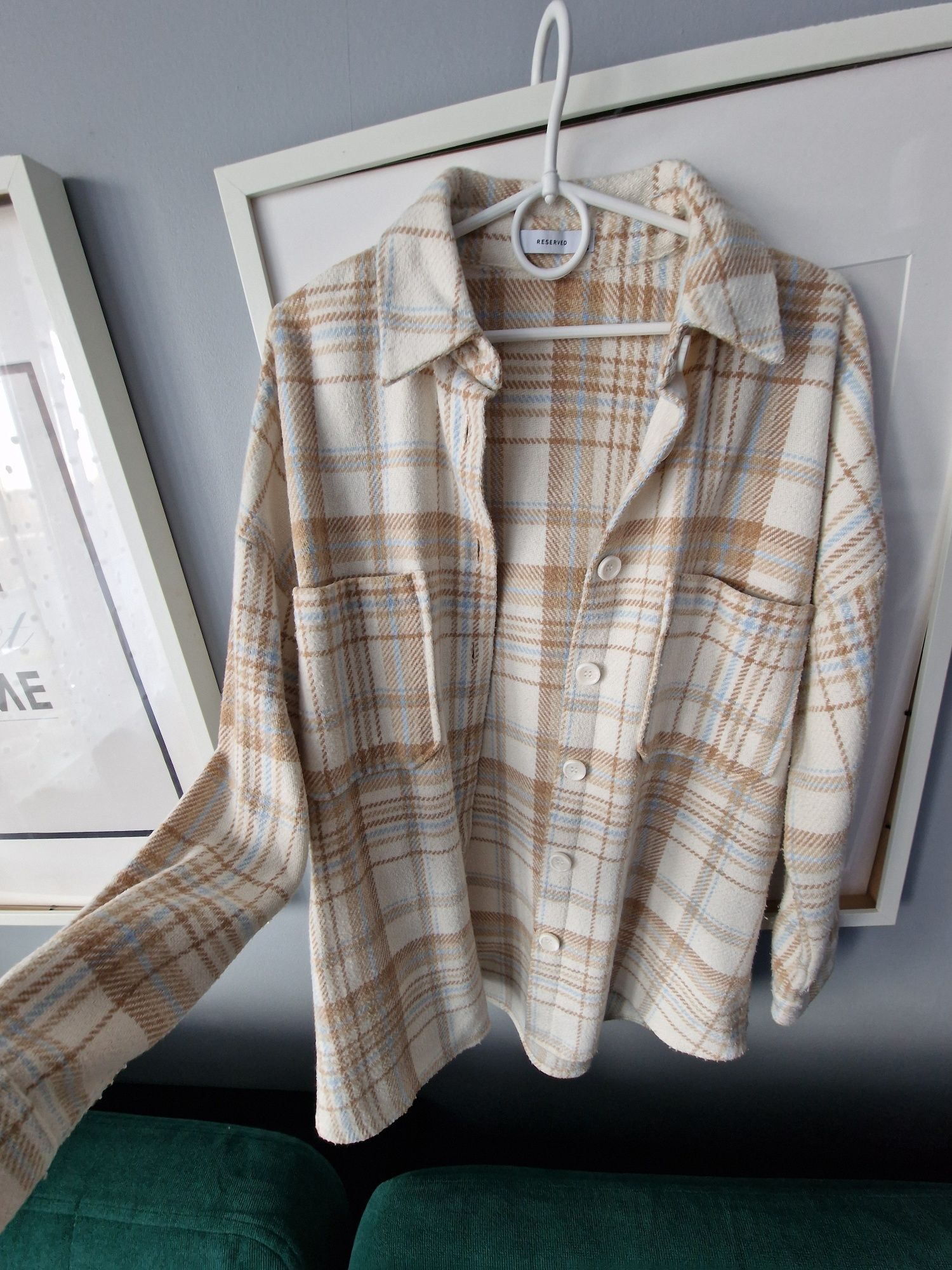 Reserved kurtka koszulowa r. S oversize