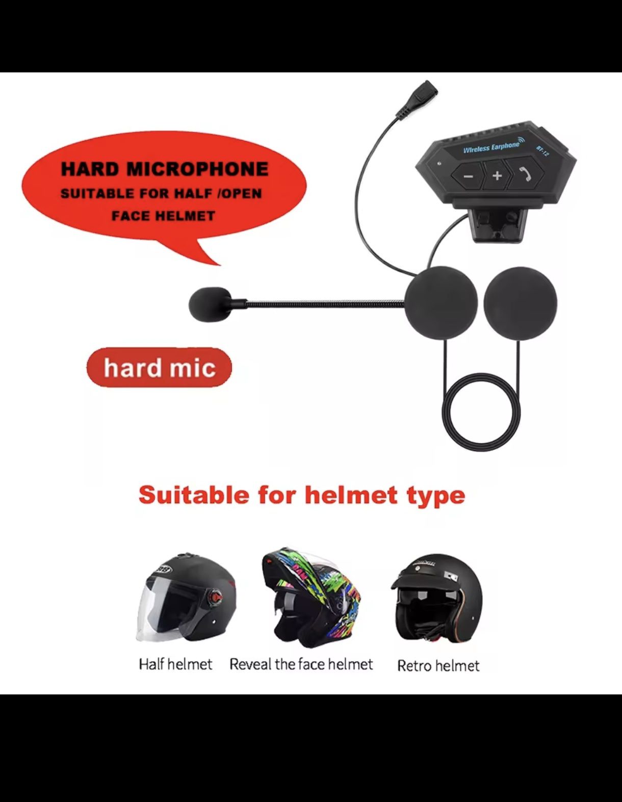 Intercom kask motocykl bluetooth nowy