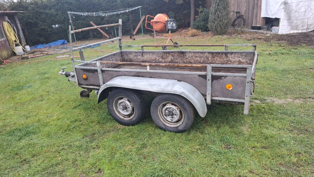 Przyczepka dwuosiowa DMC 1450 kg